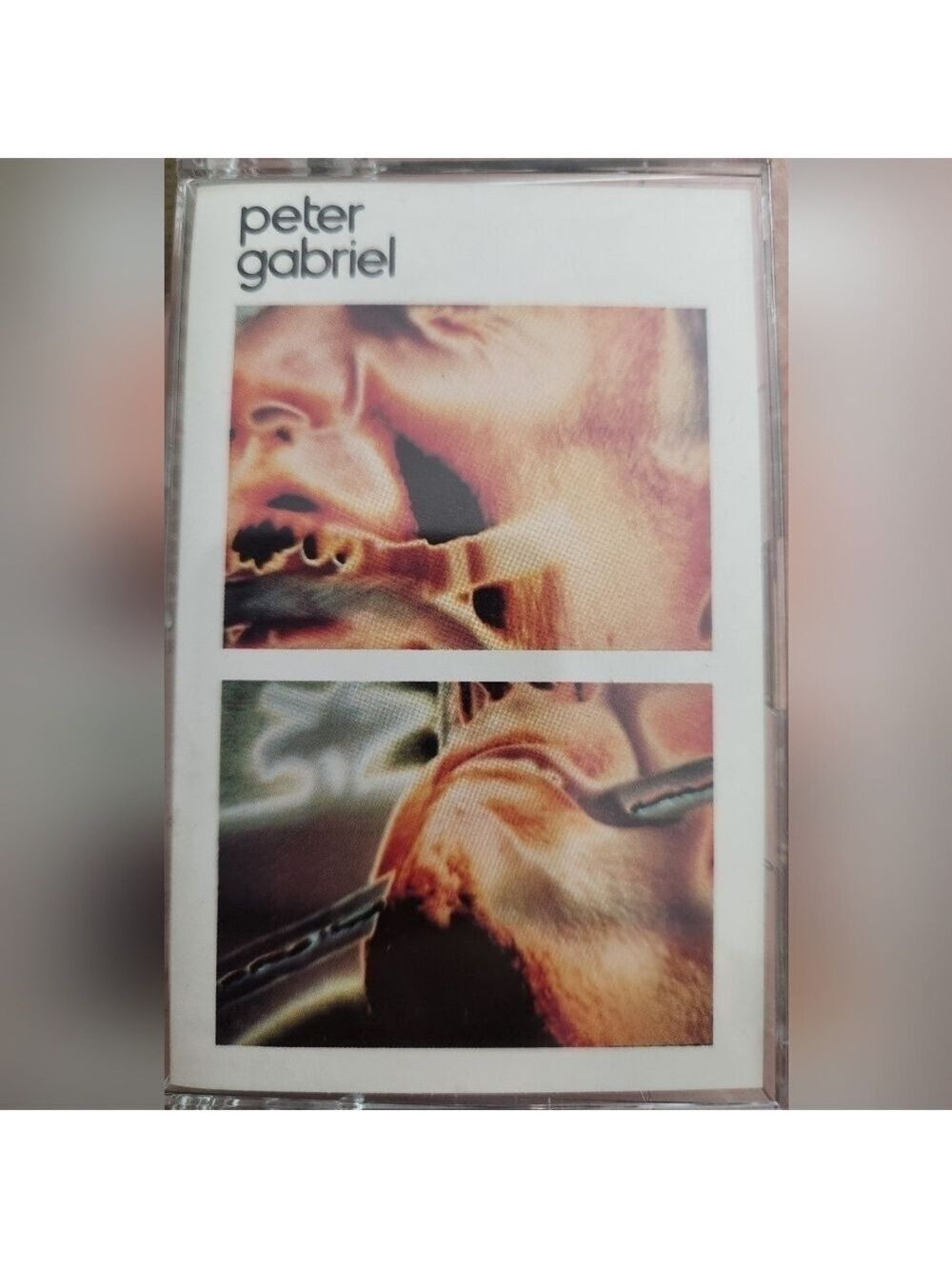 PETER GABRIEL SECURITY CASSETTE WITH "SHOCK THE MONKEY"